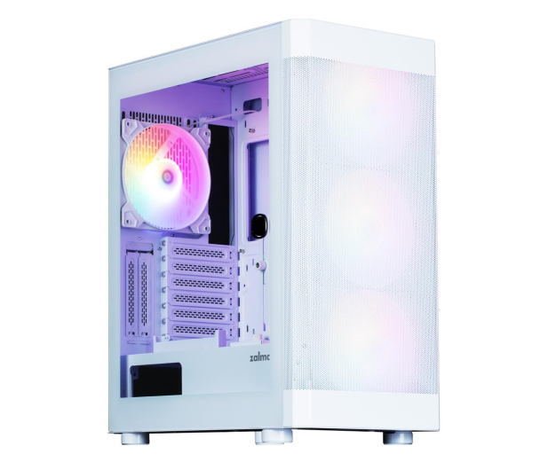 ZALMAN I4 TG ATX Mid Tower 4 fans RGB Biała I4 TG White - 1216550 - zdjęcie